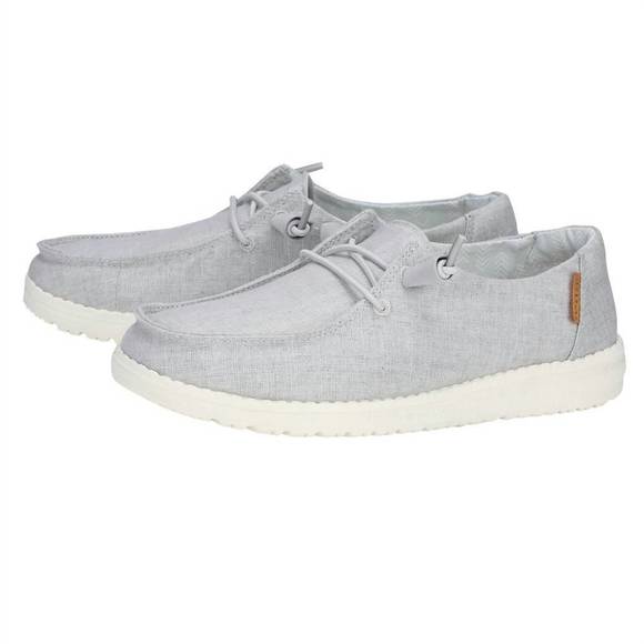 HEY DUDE Shoes - NEW HEY DUDE wendy chambray casual shoe in light grey